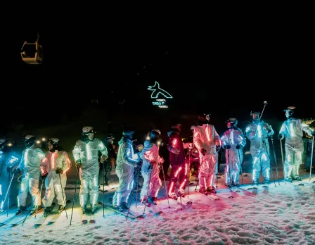 Descent of lights, Grandvalira - Soldeu