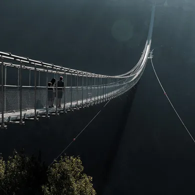 Puente tibetano de Andorra