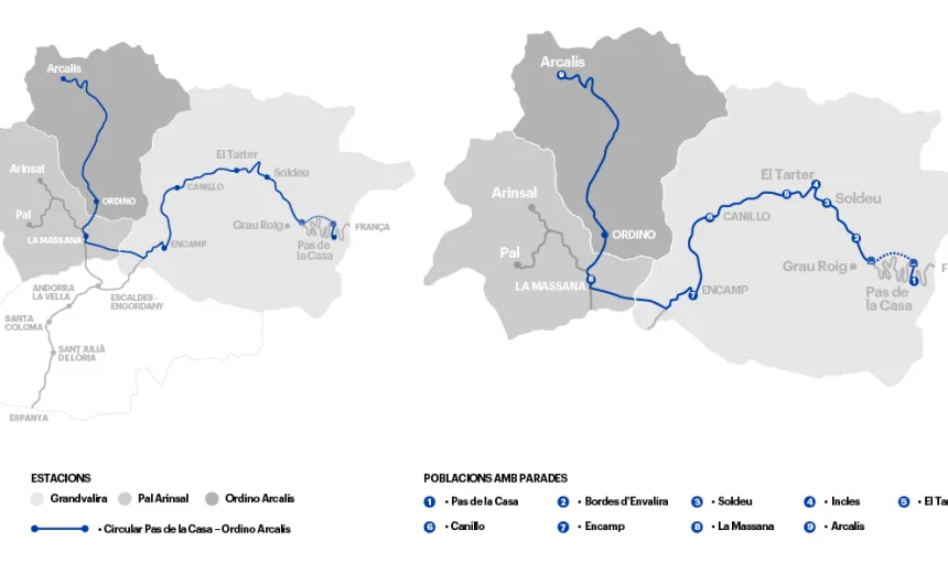Ski Bus Grandvalira Resorts