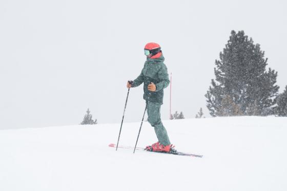 Técnica de esquiar