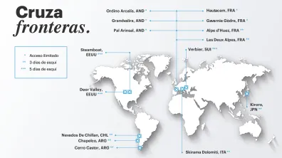 Mapa estaciones internacionales