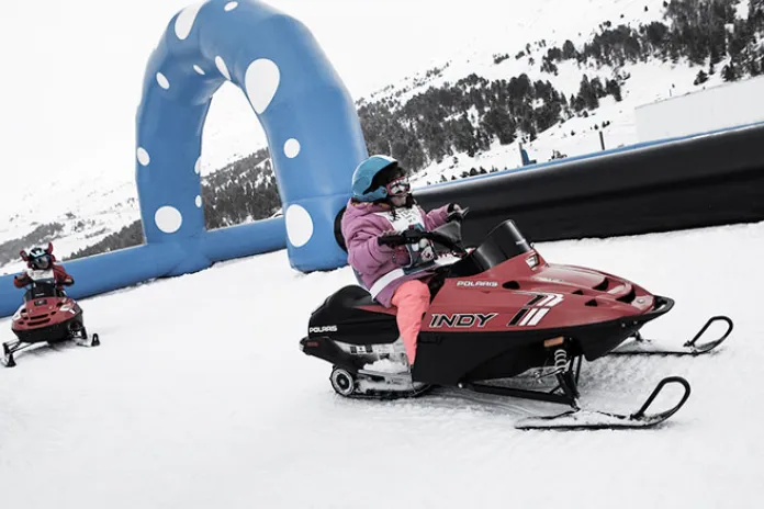 Mini motoneige Grandvalira