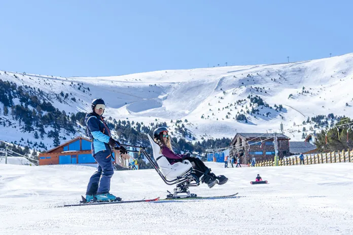 Grandvalira esqui adaptado