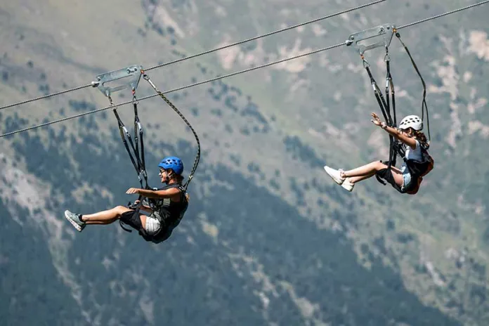 Tirolina Mon(t) Magic Grandvalira Andorra