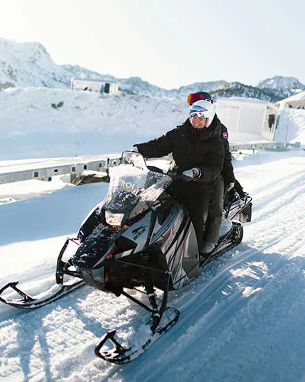 moto nieve