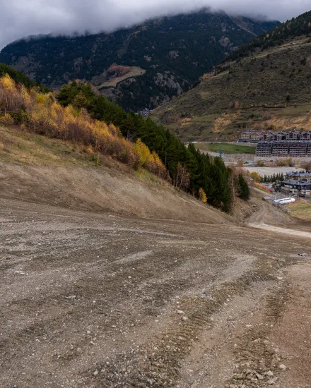 Acondicionament pista Aliga